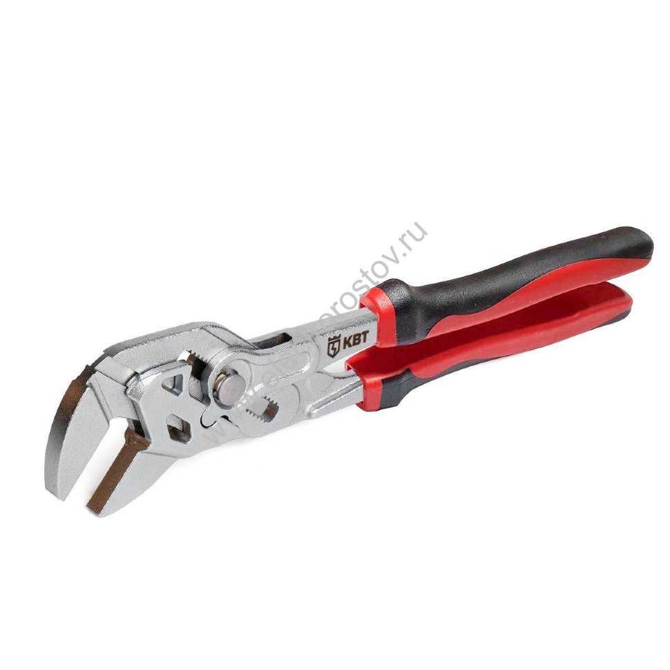 КВТ Клещи переставные - гаечный ключ "Профи" 260 мм