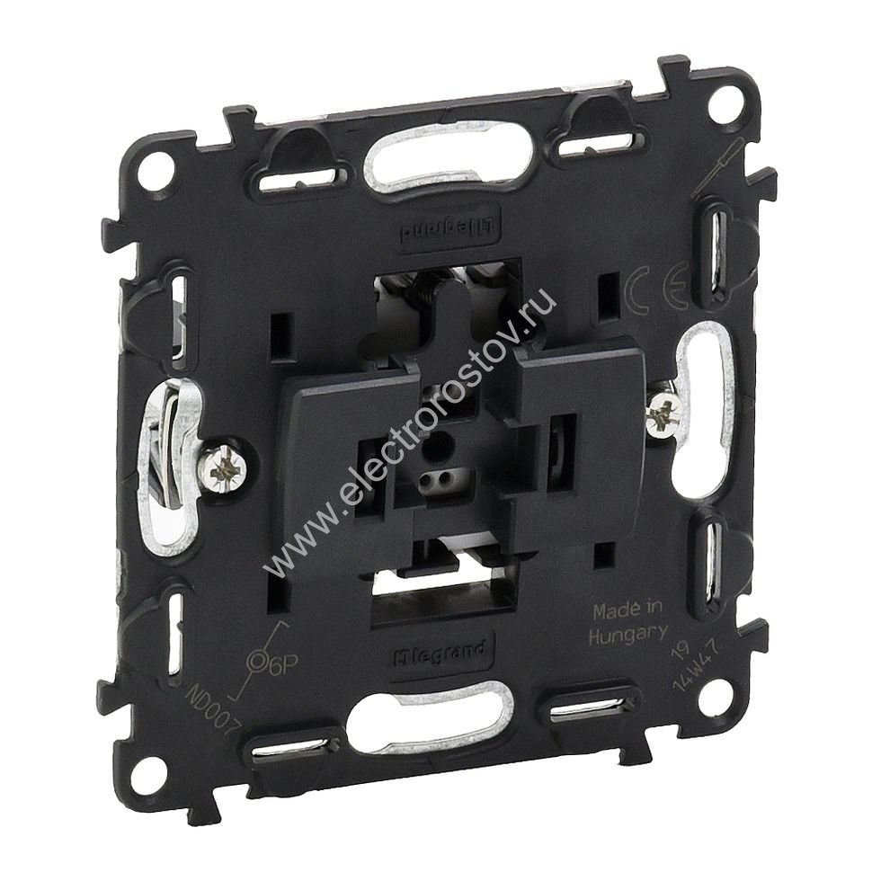 Valena IN'MATIC Выключатель кнопочный 1-клавишный 6А 250В Legrand