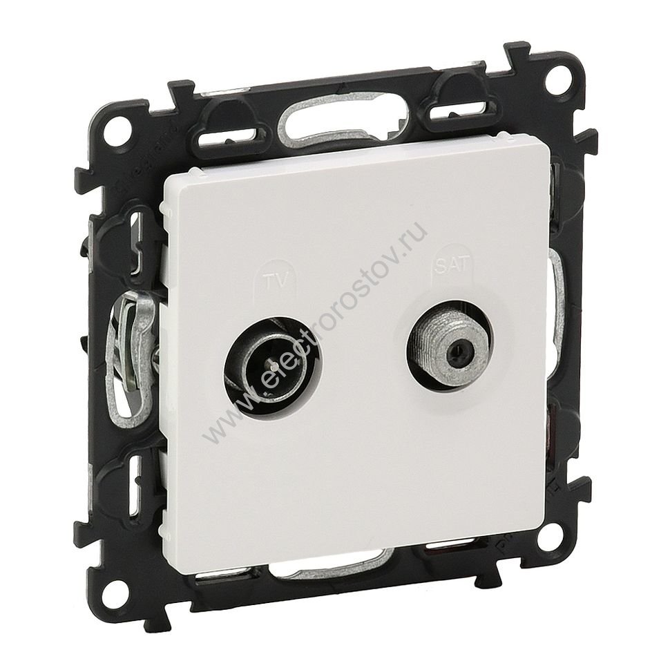 Valena LIFE Белый Розетка TV-SAT Legrand