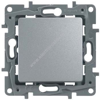 Etika Алюминий Выключатель 1-клавишный Legrand