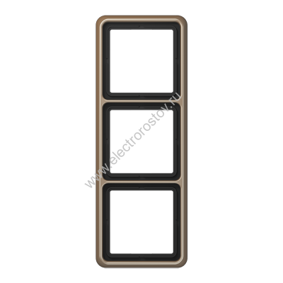 CD 500 Светлая бронза Рамка 3-ая JUNG