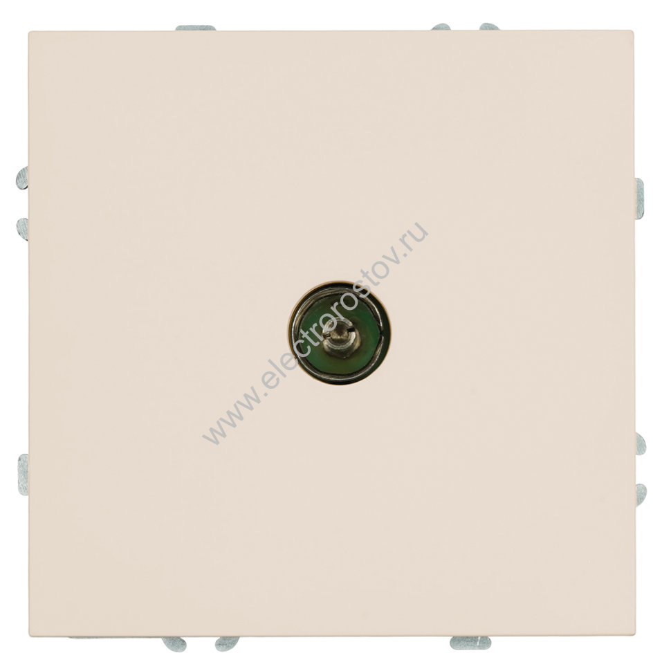 STEKKER Эмили Кашемир, soft touch Розетка телевизионная 1-местная 75 Ом, 5-862МГц