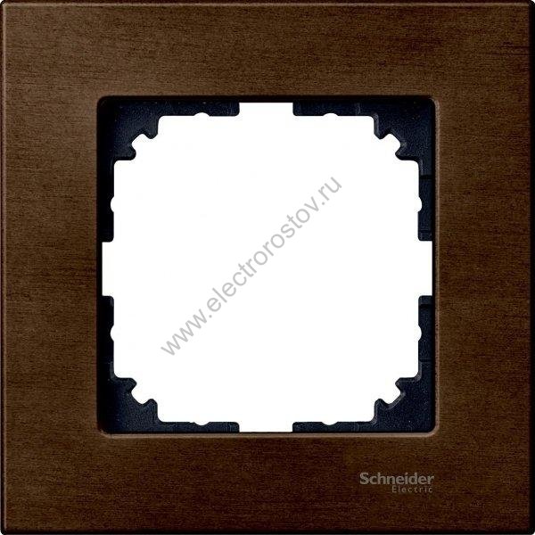 Merten SM M-Elegance Орех Рамка 1-ая Schneider Electric