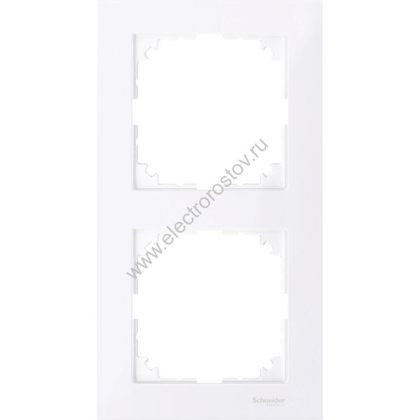 Schneider Electric Merten SM M-Pure Бриллиантовый Бел Рамка 2-ая