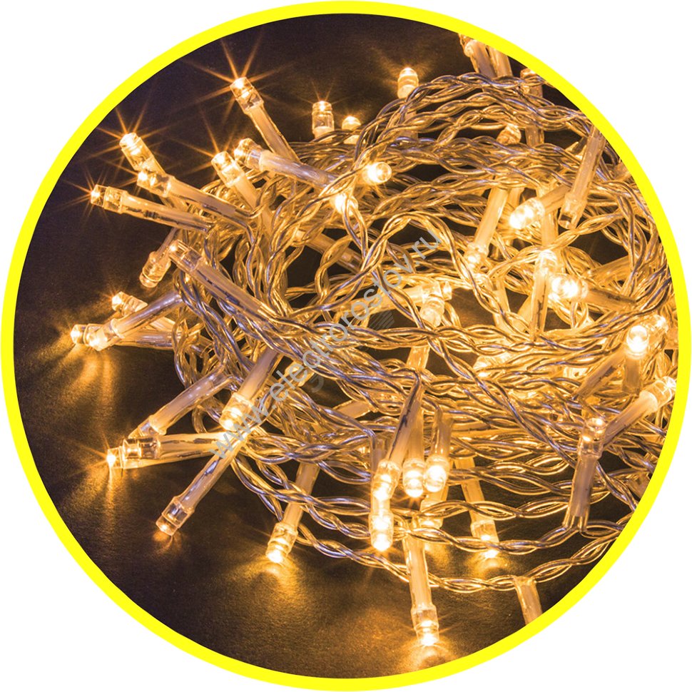 Гирлянда NGF-S01-50WW-5-3m-3AA-TR-IP20 Navigator