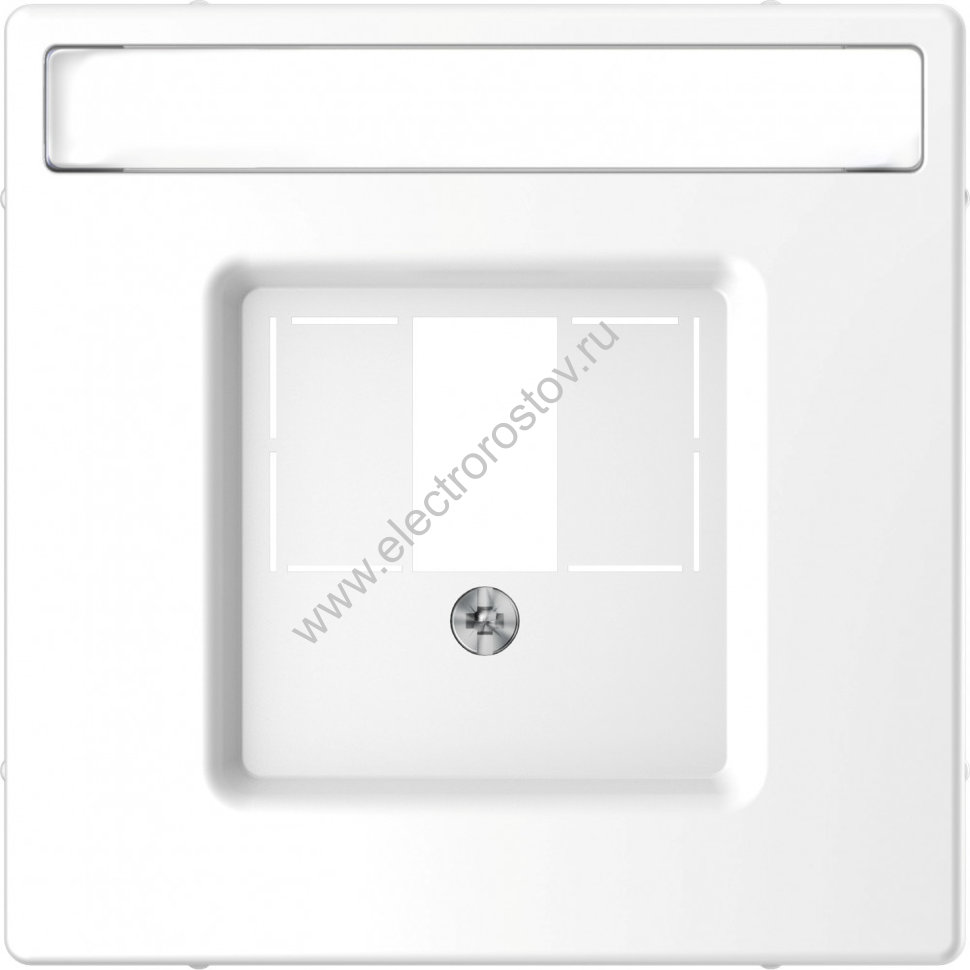 Schneider Electric Merten D-Life Белый Лотос Накладка центральная для TAE/Audio/USB