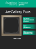 Systeme Electric ArtGallery Pure Органическое стекло Шампань Рамка 1-ая