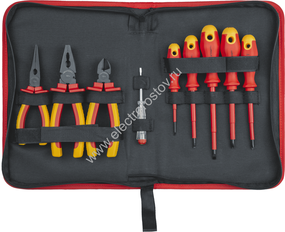 ОНЛАЙТ Набор инструмента 82 969 OHT-Ind01-H9 (диэлектр, усиленные, 9 шт)