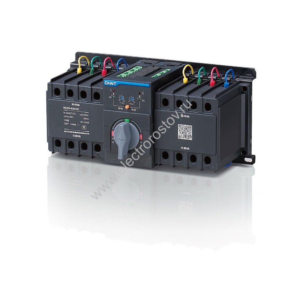 Устройство автоматического ввода резерва АВР 63А NXZB-63H/4C D63 (R) CHINT