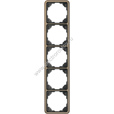 CD 500 Светлая бронза Рамка 5-ая JUNG