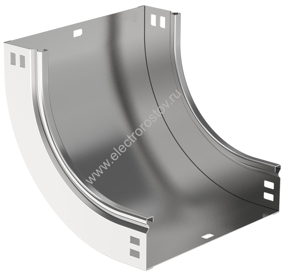 IEK ESCA Поворот плавн. 90град тип В10 80х100мм