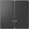 Schneider Electric Merten D-Life Антрацит Клавиша 2-ная с линзой для LED модуля