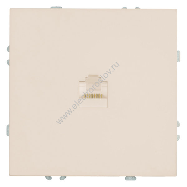 STEKKER Эмили Кашемир, soft touch Розетка компьютерная 1-местная RJ-45