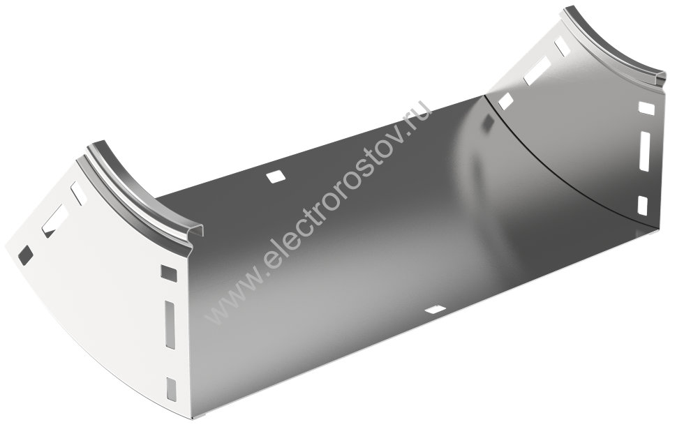 IEK ESCA Поворот плавный 45град тип В10 ESCA 100х400мм