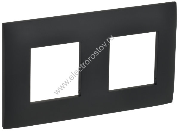 IEK SKANDY Графит Рамка 2-ая SK-F02G