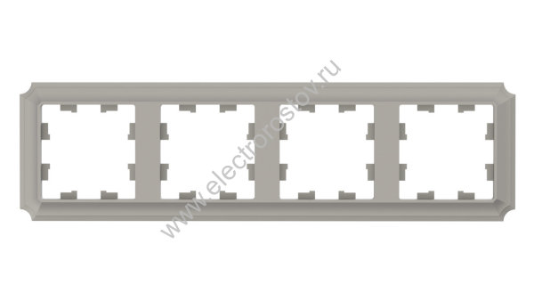 Systeme Electric AtlasDesign Antique Шампань Рамка 4-ая, универсальная