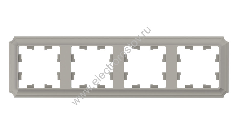 Systeme Electric AtlasDesign Antique Шампань Рамка 4-ая, универсальная