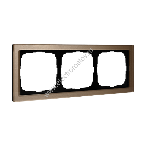 Systeme Electric ArtGallery Pure Органическое стекло Шампань Рамка 3-ая