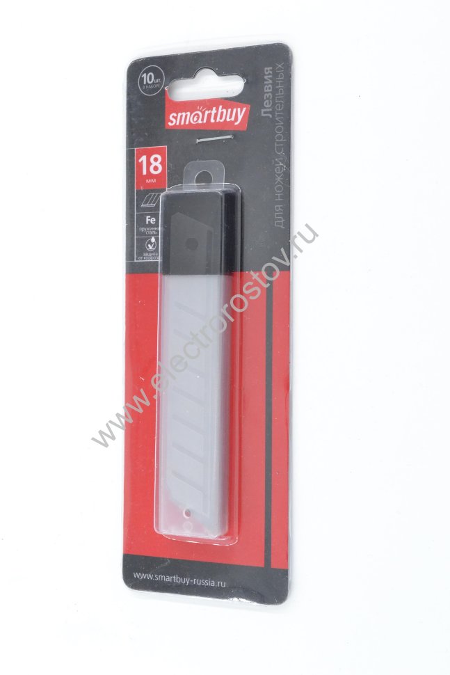 Лезвие 18 мм 10 шт, Smartbuy