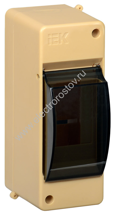 KREPTA 3 Корпус пластиковый КМПн 2/2 IP30 сосна откр.монтаж IEK