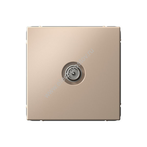 Systeme Electric ArtGallery Песочный TV Розетка проходная 4DB, механизм