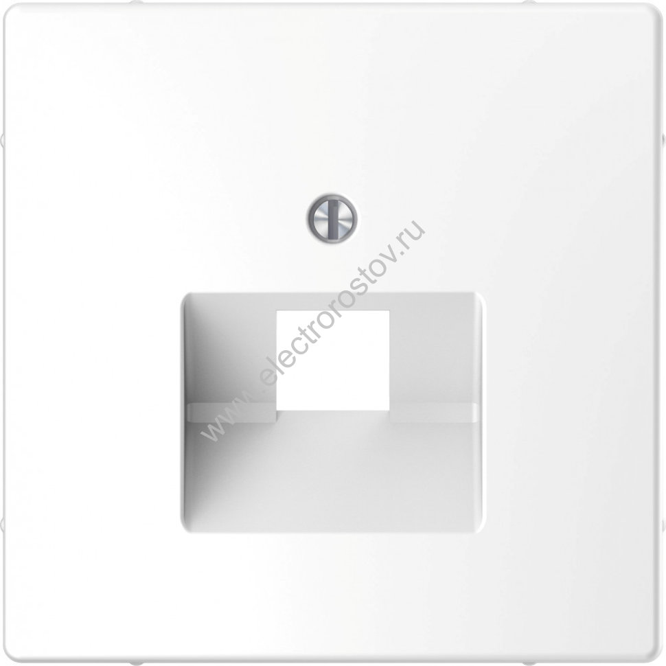 Schneider Electric Merten D-Life Белый Лотос Накладка центральная для розетки 1-ной RJ45