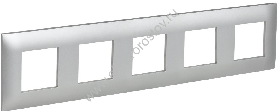 IEK SKANDY Серебряный Рамка 5-ая SK-F05S