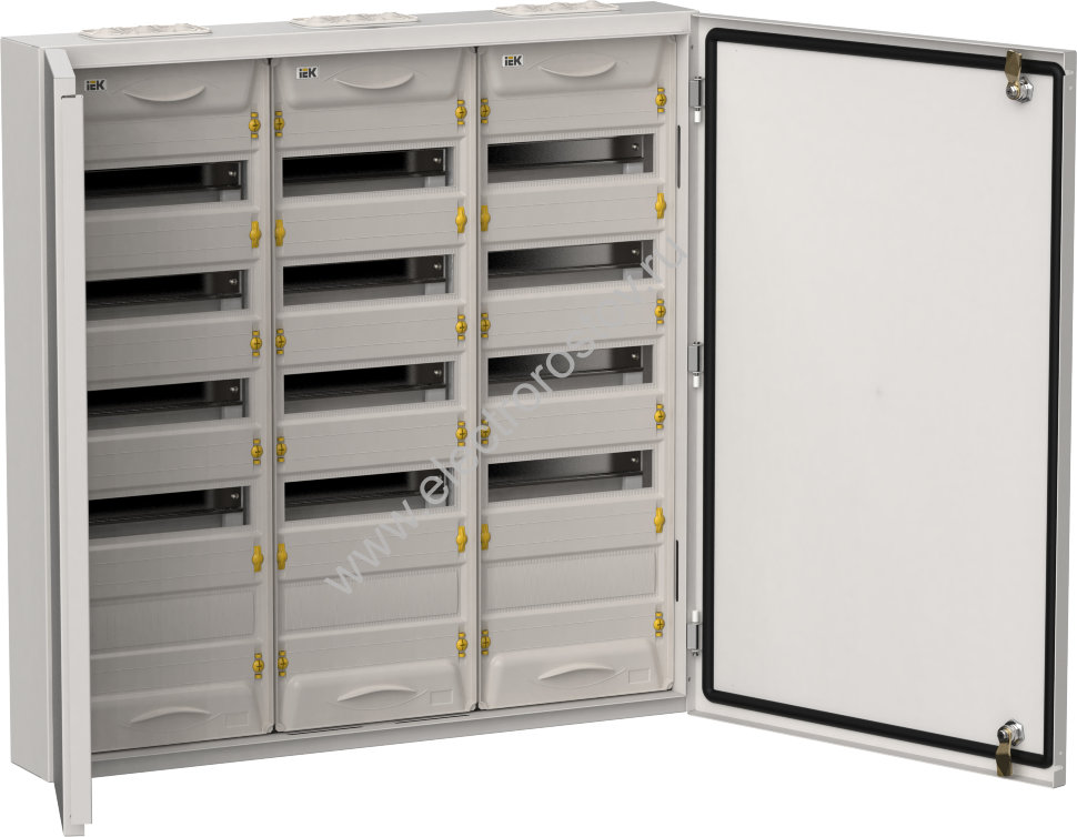 TITAN 5 Корпус мет. ЩРн-180 (3х60) 835х830х140 IP54 сер IEK