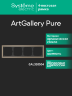 Systeme Electric ArtGallery Pure Органическое стекло Шампань Рамка 4-ая