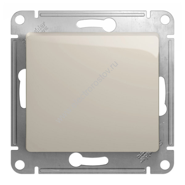 Glossa Молочный Переключатель 1-клавишный Schneider Electric