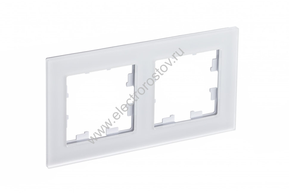 AtlasDesign Nature Матовое стекло белый Рамка 2-ая Schneider Electric