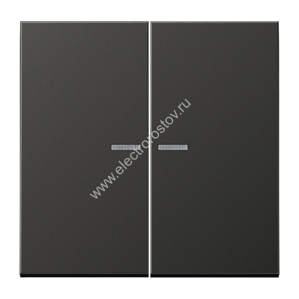 LS 990 Антрацит Клавиша 2-ая с подсветкой JUNG