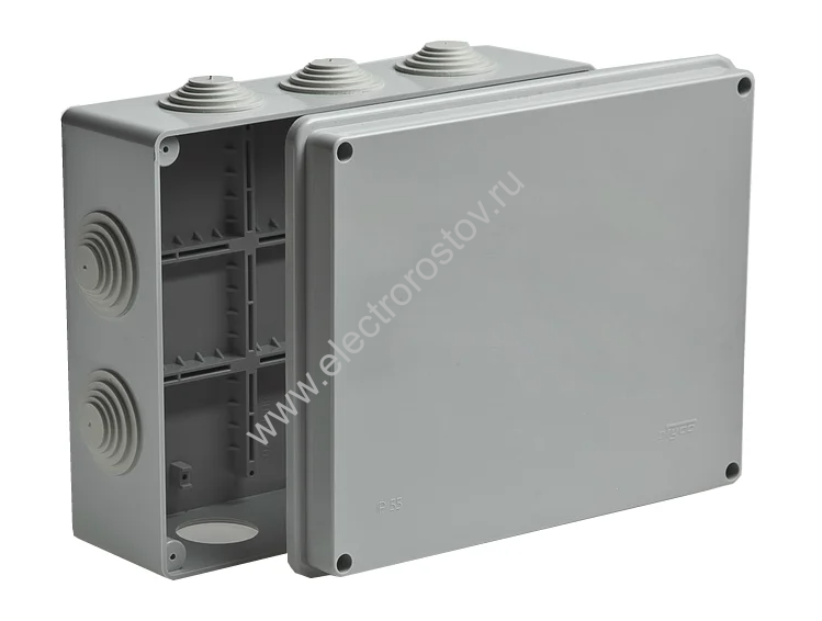 Распред. коробка открытой установки 240х195х90 IP55 RUVinil