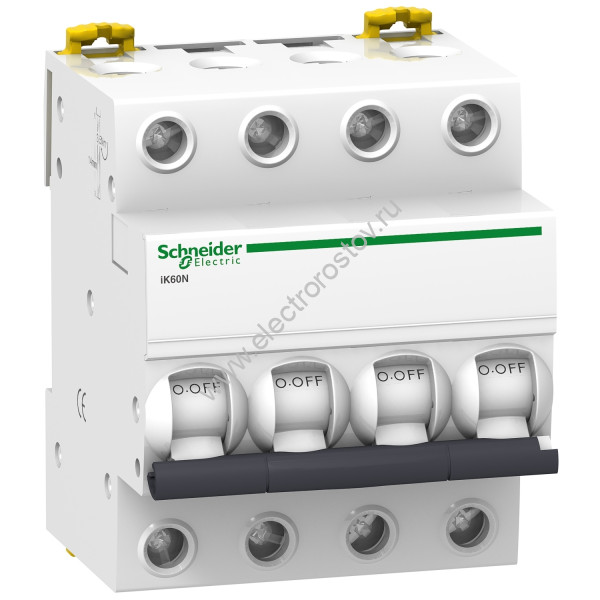 Acti 9 iC60N Автоматический выключатель 4P B63 6кА Schneider Electric