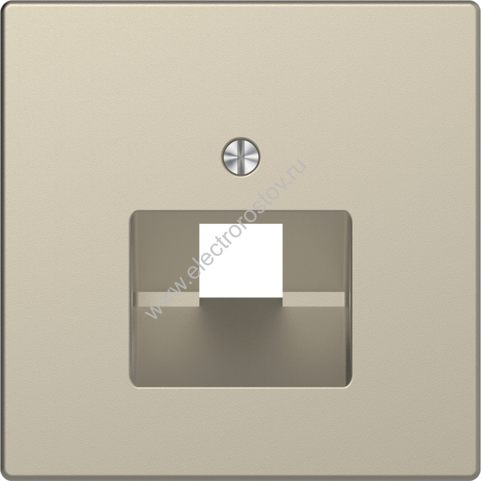 Schneider Electric Merten D-Life Сахара Накладка центральная для розетки 1-ной RJ45