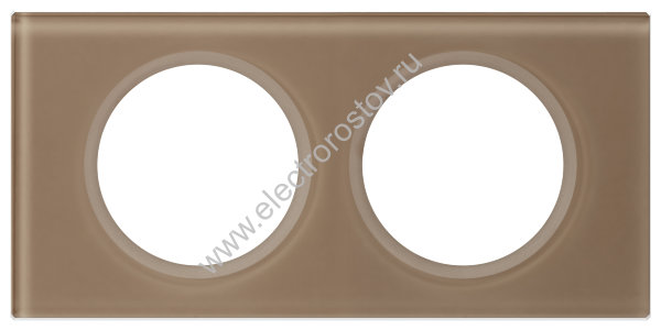 Celiane Смальта мокка Рамка 2-ая (2+2 мод) Legrand