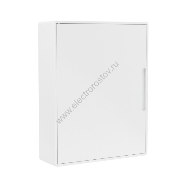 Щиток 24 мод настенный ФРЕЙМ, белый, с белой дверцей, с 4 шинами PEN (2шт на 8 отв. и 2шт на 6 отв)