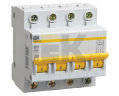 IEK KARAT Автоматический выключатель ВА47-29 4Р 25А 4,5кА х-ка С