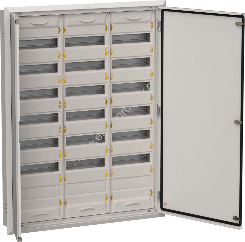 TITAN 5 Корпус мет. ЩРв-252 (3х84) 1130х885х130 IP31 сер IEK