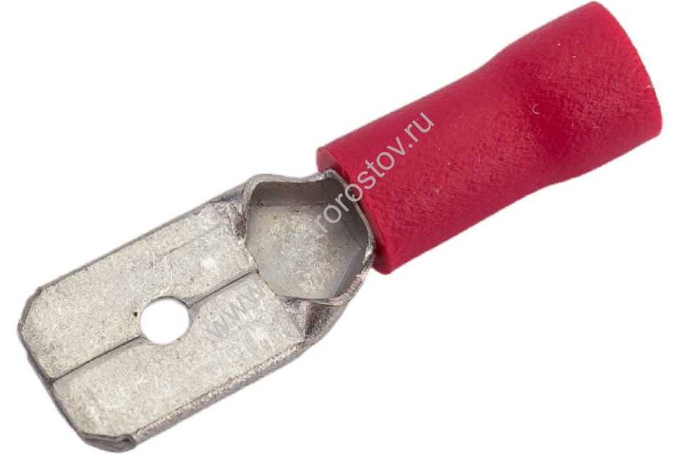 Разъем РпИп 1,5-6,3 плоский (папа) КВТ