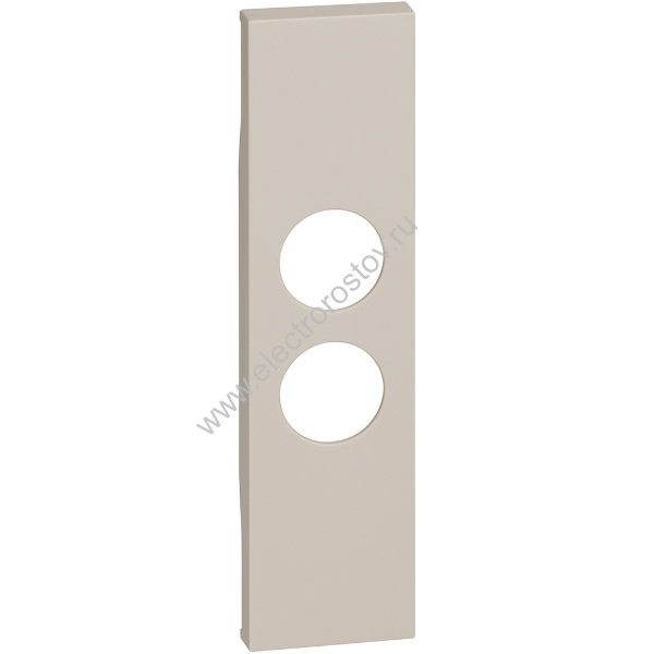 BT Living now Песочный Лицевая панель для TV розеток с 2 отверстиями 1 мод