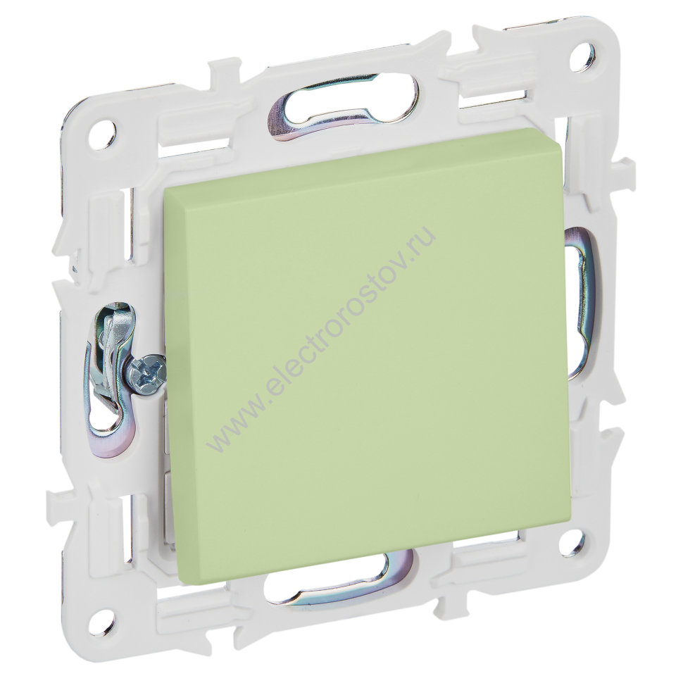 IEK SKANDY Мятный Выключатель 1-клавишный перекрестный 10А SK-V03G