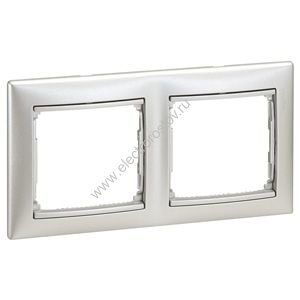 Valena Алюминий Рамка 2-ая Legrand