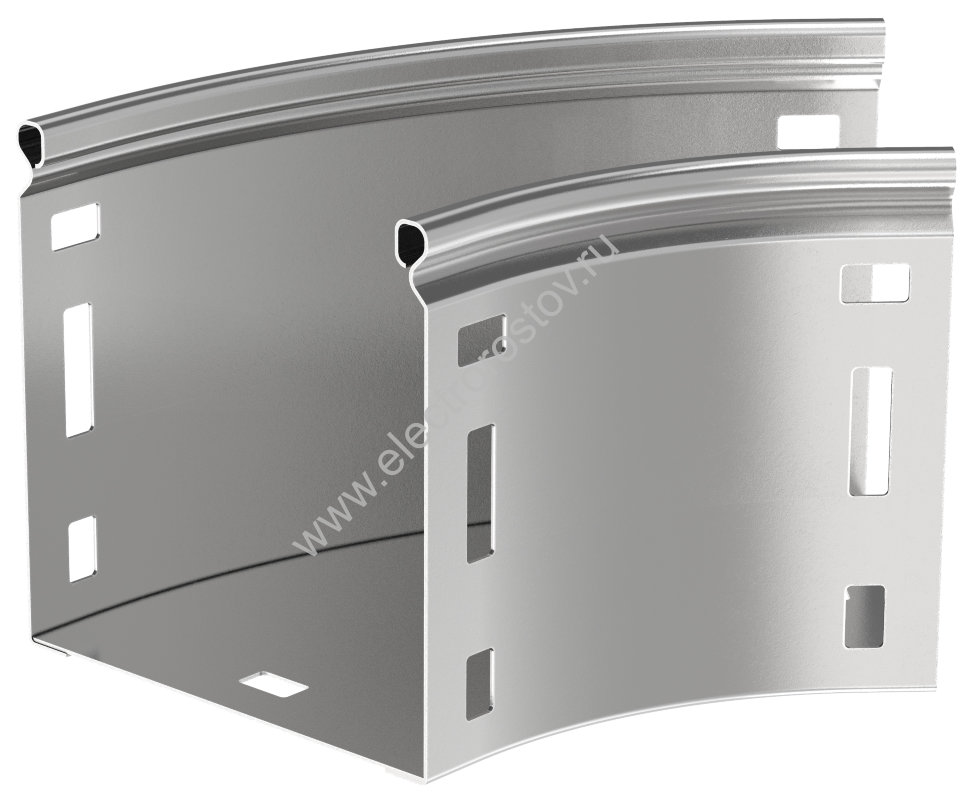 IEK ESCA Поворот плавн. 45град тип Г01 100х300мм