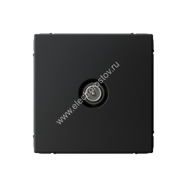 Systeme Electric ArtGallery Карбон TV Розетка оконечная 1DB, механизм