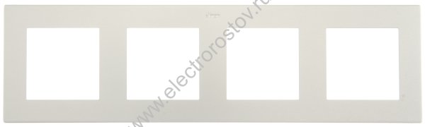 Simon 24 Алюминий Рамка 4-ая Simon