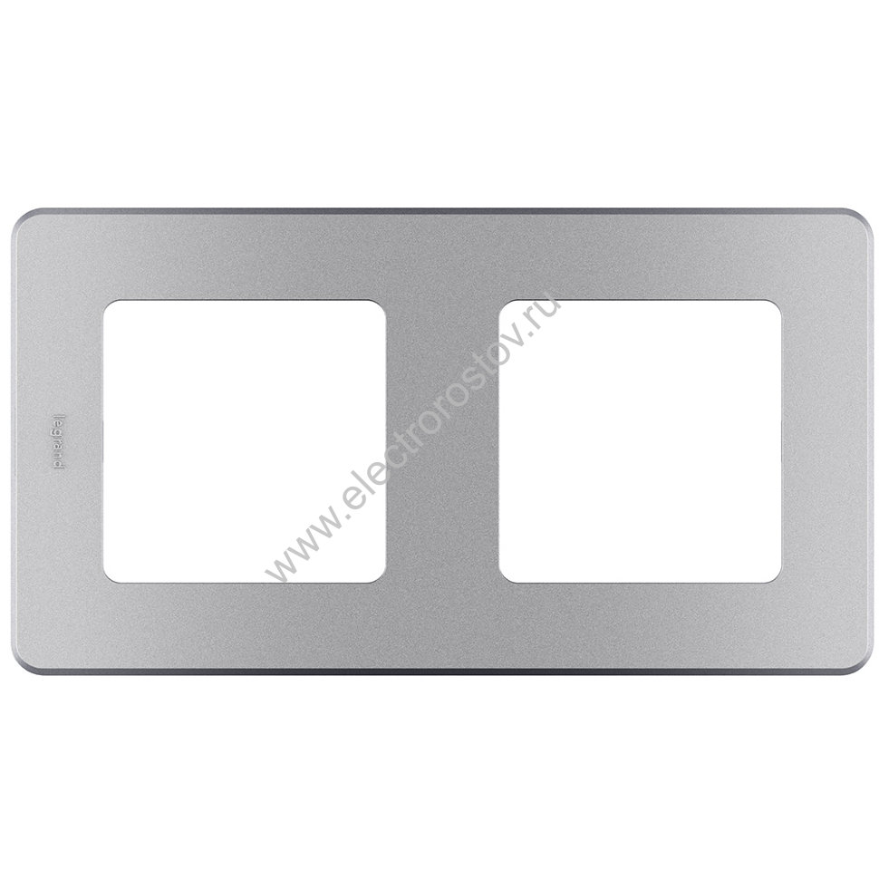 INSPIRIA Алюминий Рамка 2-ая Legrand