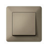 Systeme Electric AtlasDesign Air Шампань/дымчатый черный Рамка 1-ая
