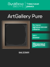 Systeme Electric ArtGallery Pure Органическое стекло Мокко Рамка 1-ая