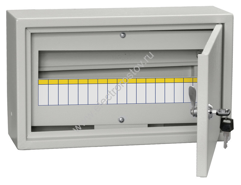 IEK TITAN 3 Корпус металлический ЩРн-18 (265х440х120мм) IP31